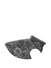10 Corso Como X Poldo Dog Couture Reversible Padded Dog Gilet In Black