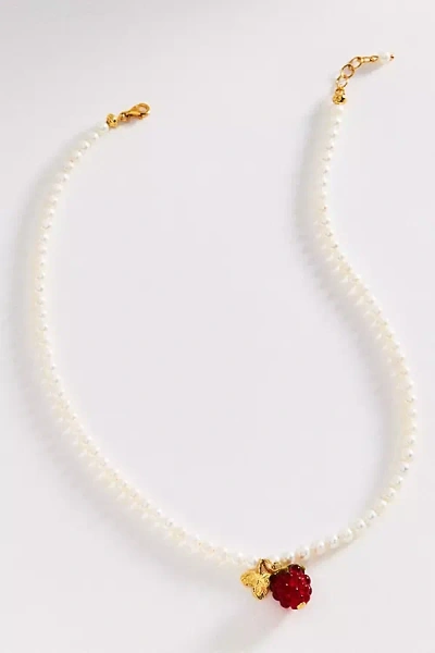 10 Decoart Lucy Pearl Necklace In Neutral
