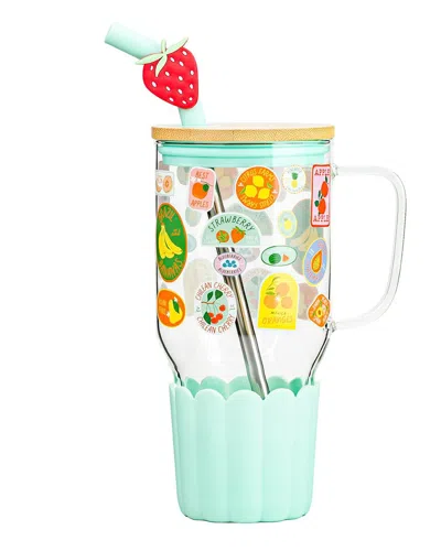 10 Strawberry Street Adria Hydration Travel Tumbler In Blue