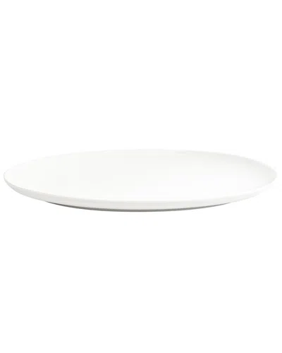 10 Strawberry Street Bliss Coupe Oval Platter In White