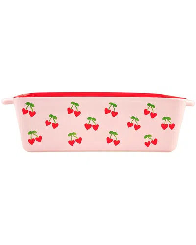 10 Strawberry Street Cherry Hearts Loaf Pan In Pink