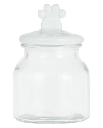 10 STRAWBERRY STREET 10 STRAWBERRY STREET COSMOPAWLITON GLASS DOG TREAT JAR