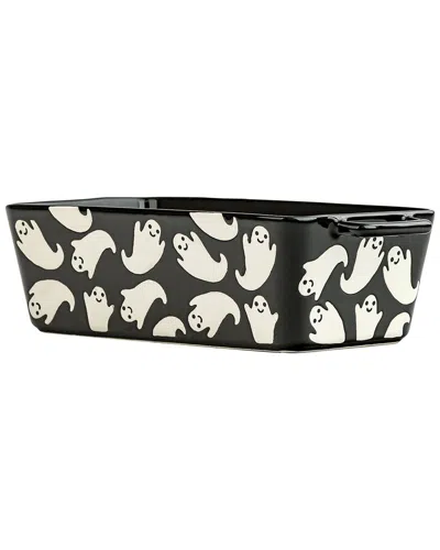 10 Strawberry Street Flying Ghost Bakeware Loaf Pan In Black