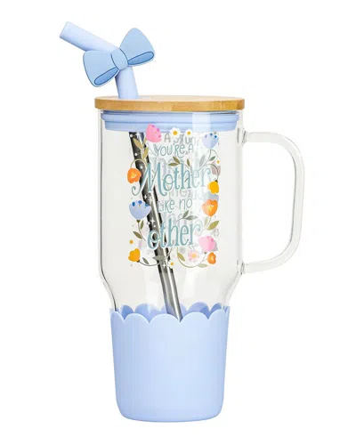 10 Strawberry Street Mother's Day Adria Hydration Travel Tumbler In Blue