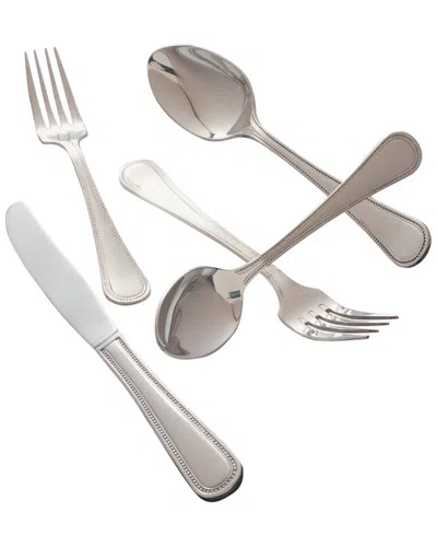 10 Strawberry Street Pearl 20pc Flatware Set In Multi