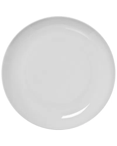 10 Strawberry Street Royal Coupe Set Of Six 10.75in Dinner Plates In Gray