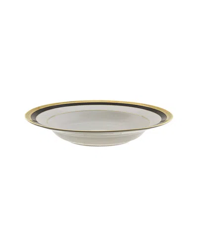 10 Strawberry Street Sahara Set Of Six 9in Rim Soup Bowls In Multi