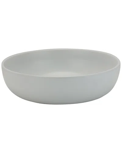 10 Strawberry Street Set Of 2 Wazee Matte Serving Bowls In White