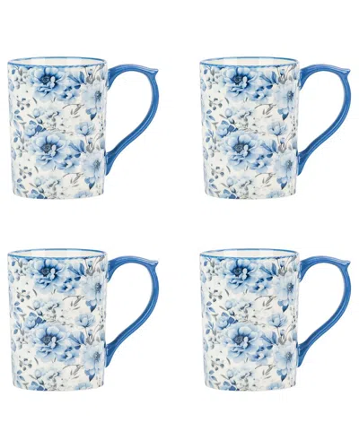 10 Strawberry Street Set Of 4 Lylah Mugs