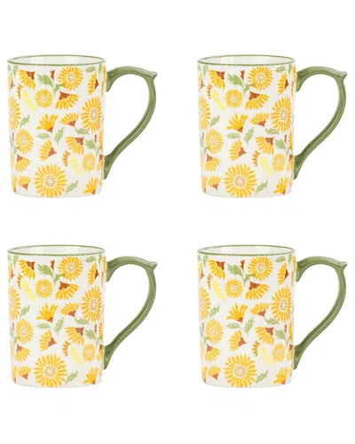 10 Strawberry Street Set Of 4 Lylah Mugs
