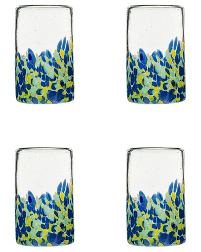 10 Strawberry Street Set Of 4 Mazatl‡n Mexican Hiball Glasses
