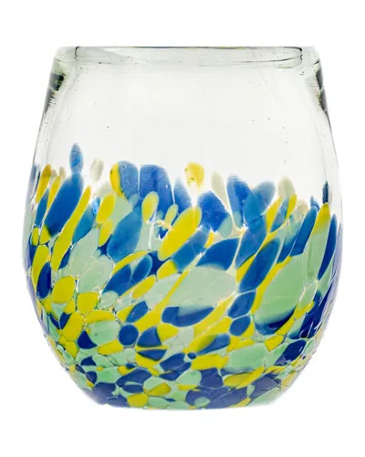 10 Strawberry Street Set Of 4 Mazatl‡n Mexican Stemless Wine Glasses