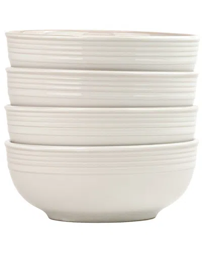 10 Strawberry Street Set Of 4 Sun Valley Dinnerware 6in Cereal Bowls In Neutral
