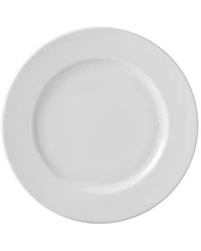 10 Strawberry Street Set Of 6 Classic White Charger Plates