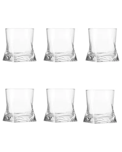 10 Strawberry Street Set Of 6 Gotico Glassware: Double Old Fashioned