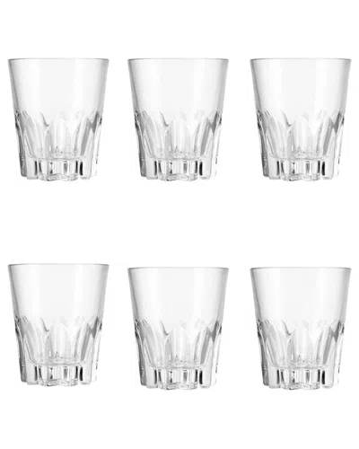 10 STRAWBERRY STREET 10 STRAWBERRY STREET SET OF 6 GRAAL GLASSWARE: DOUBLE OLD FASHIONED