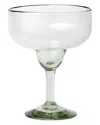 10 Strawberry Street Set Of 6 Margarita Handblown Mexican Glasses