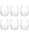 10 Strawberry Street Set Of 6 Mistral Glassware: Aerating Stemless Wine