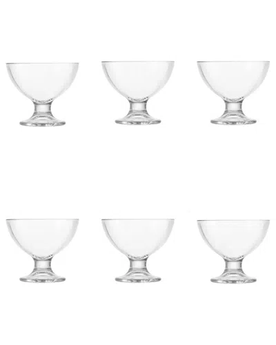 10 Strawberry Street Set Of 6 Mughetto Sundae Dishes