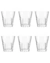 10 Strawberry Street Set Of 6 Stepback Glassware: Double Old Fashioned