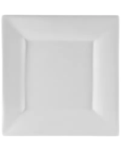 10 Strawberry Street Set Of Four 10.125in Square Dinner Plates In Multi