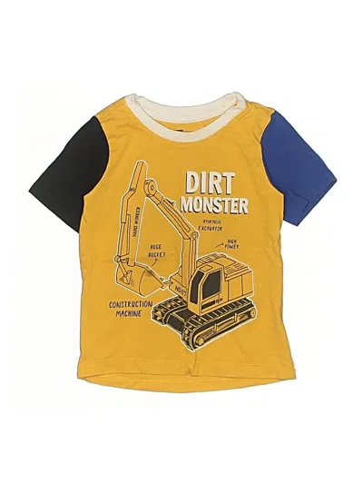 Pre-owned 10 Threads Kids' Short Sleeve T-shirt In Yellow