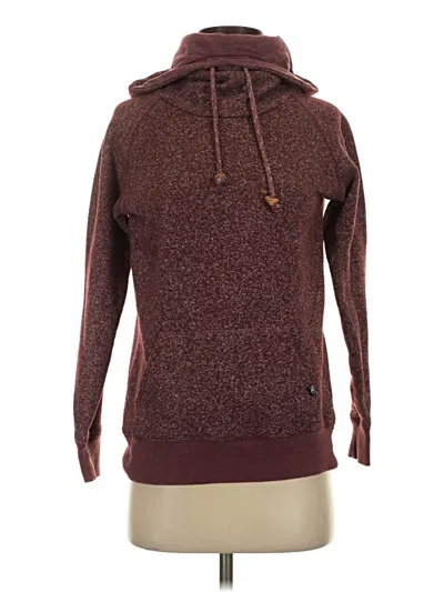 Pre-owned 10 Tree Pullover Hoodie In Burgundy