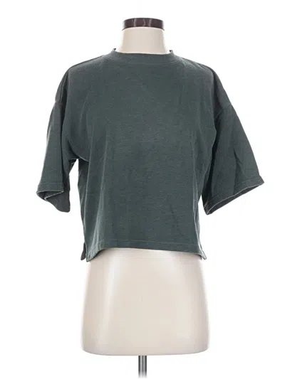 Pre-owned 10 Tree Short Sleeve Turtleneck In Gray