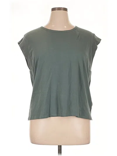 10 Tree Sleeveless T-shirt In Green