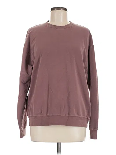 Pre-owned 10 Tree Sweatshirt In Burgundy