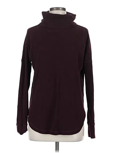 Pre-owned 10 Tree Turtleneck Sweater In Burgundy
