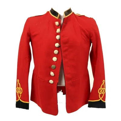 Pre-owned 100% 1906 British Pre-wwi Royal Engineers Red Wool Tunic Coat