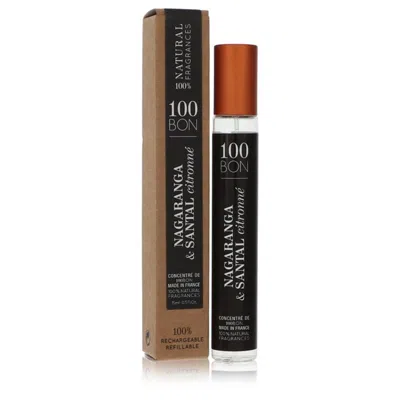 100 Bon 0.5 oz Nagaranga & Santal Citronne Mini Concentree De Parfum Refillable Spray For Unisex In Multi