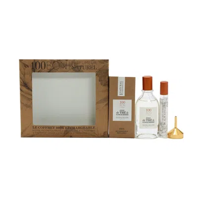 100 Bon 100bon Eau De The & Gingembre 100% Natural Fragrance Set 1.7 Oz, 0.5 oz With Funnel