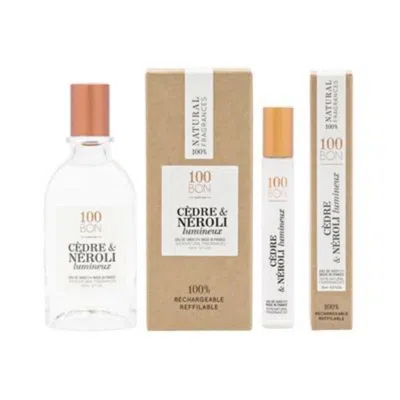 100 Bon Cedre & Neroli Lumineux 1.7 oz Edp Spray & 0.5 Pen Unisex Duo Set In Multi