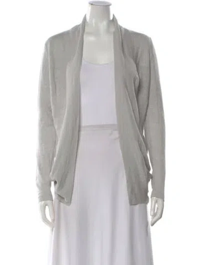 Pre-owned 100% Capri Sweater In Gray