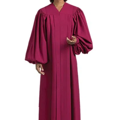 Pre-owned 100% Choir Robe Anthem - Chianti Viva These Popular Robe In Red