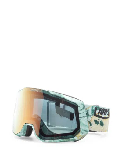 100% Eyewear 스노우크래프트 하이퍼 Xl 고글 In 그린