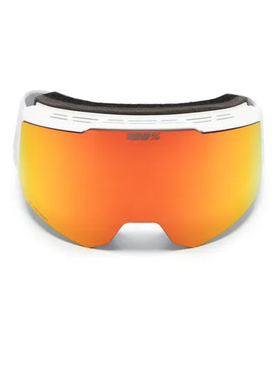 100% Eyewear Verspiegelte Snowcraft Skibrille In Weiss