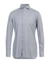 100 Hands Man Shirt Blue Size 17 Cotton In Blue