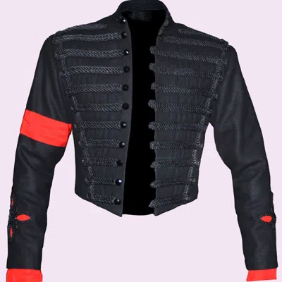 Pre-owned 100% Men's Michael Jackson Mtv Award Jacket In Black