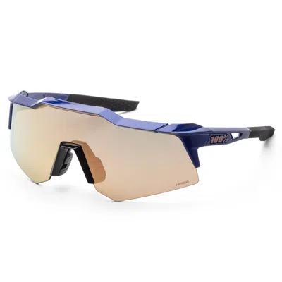 100 Percent Men's 99mm Cobalt Blue Sunglasses In Multi