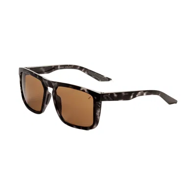 100 Percent Unisex Renshaw 51mm Matte Black Havana Sunglasses 60021-00002 In Brown