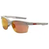 100 Percent Unisex Sportcoupe 99mm Soft Tact White Sunglasses 61020-000-43 In Multi