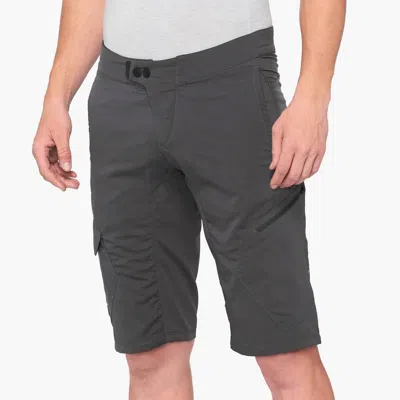 100% Ridecamp Mountain Bike Short In Charcoal In Pink