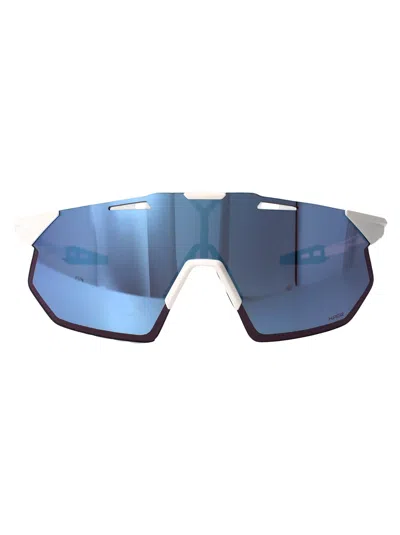 100% Soft Tact White Polycarbonate Sunglasses In Multi