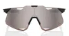 100% Hypercraft - Gloss Black / Hiper Silver Lens Sunglasses In Black