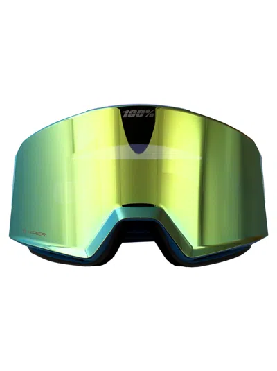 100% Teal - Mirror Polycarbonate Sunglasses