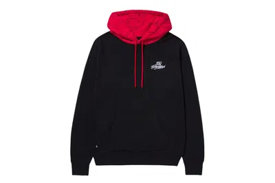Pre-owned 100 Thieves Men's  Foundations Geoprint Hoodie In Black/red