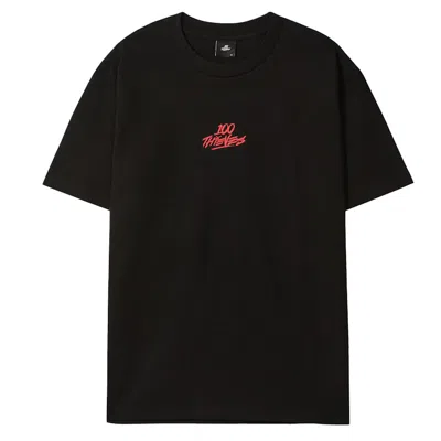 Pre-owned 100 Thieves Men's  Gradient T-shirt In Black